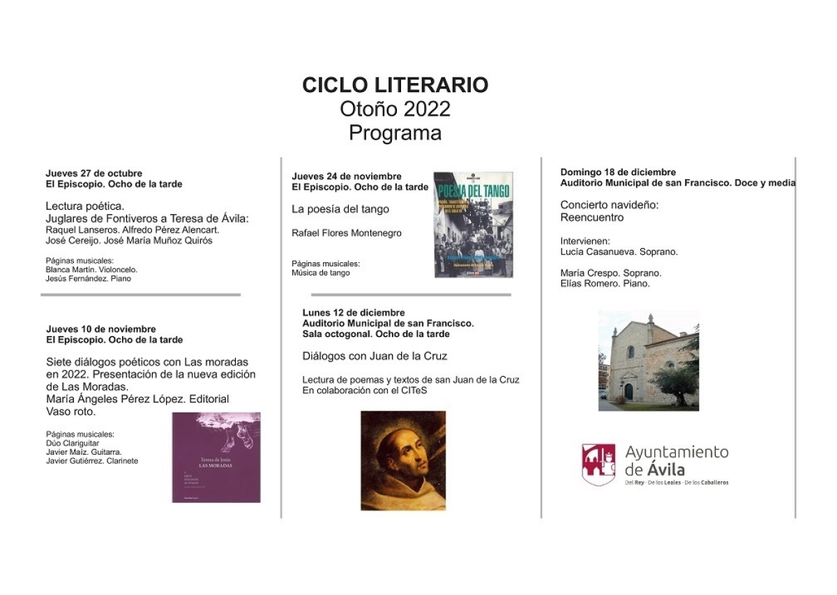 Ciclo Literario otoño 2022