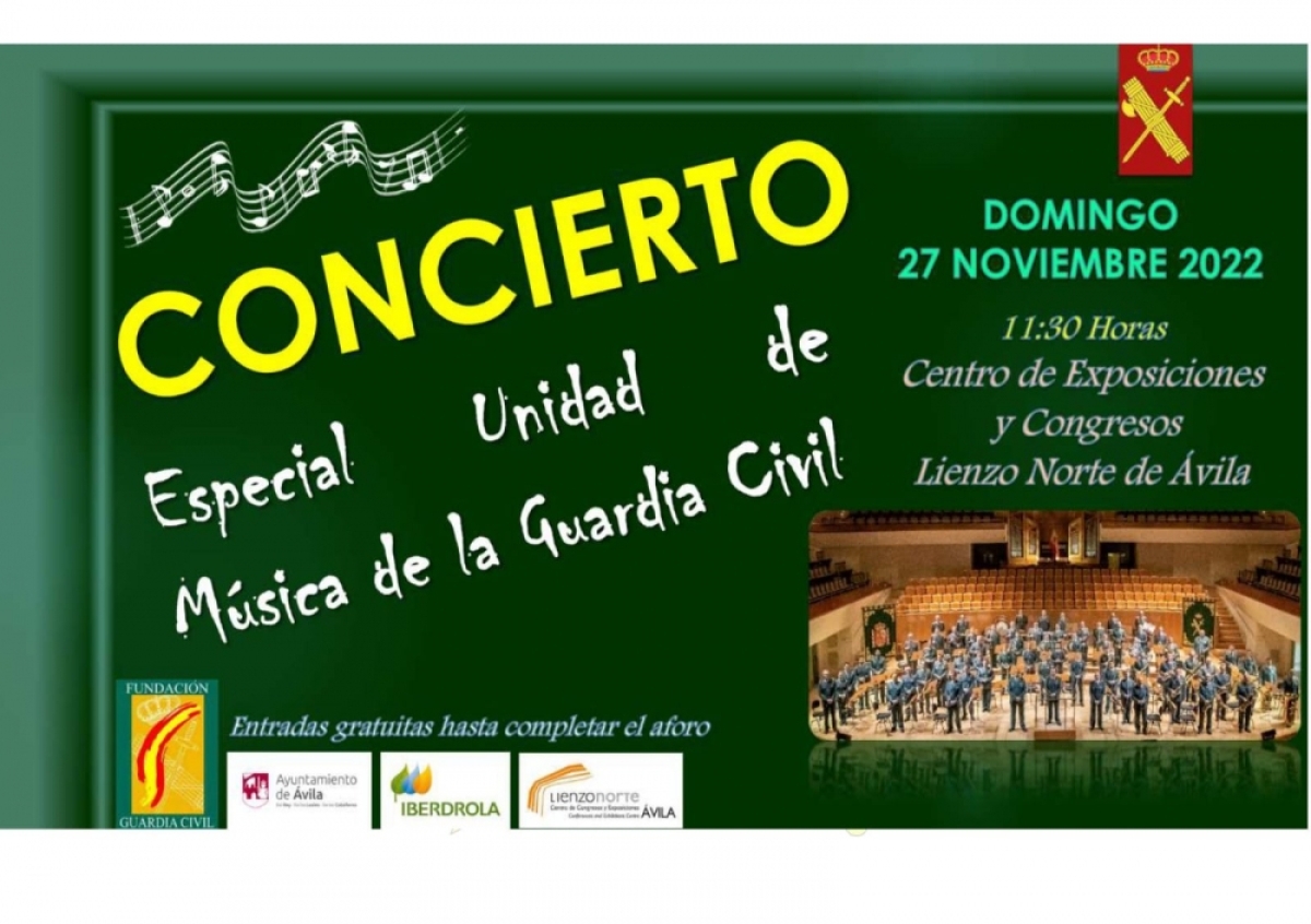 Concierto Especial Unidad de Música Guardia Civil