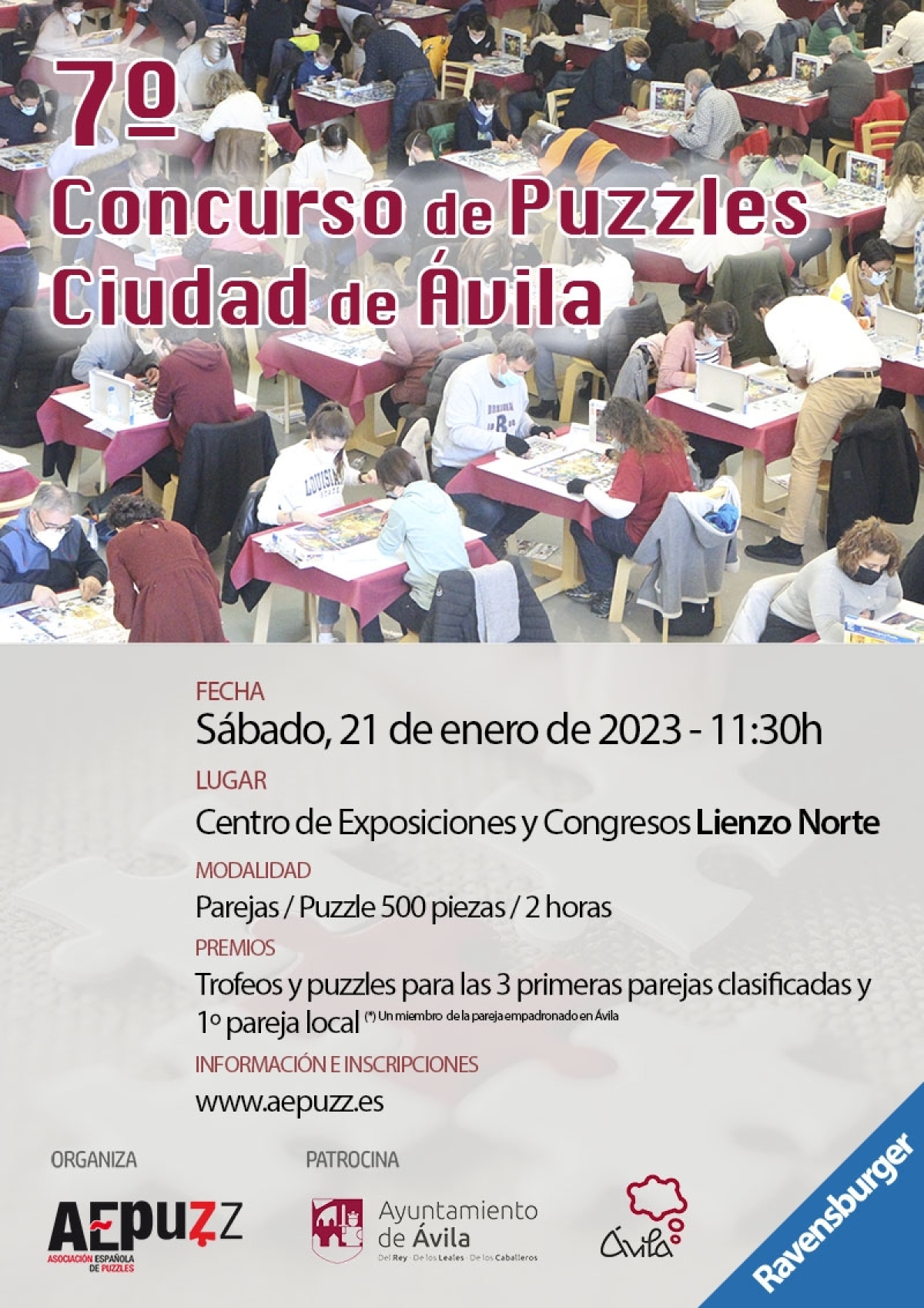 7º CONCURSO DE PUZZLES CIUDAD DE ÁVILA