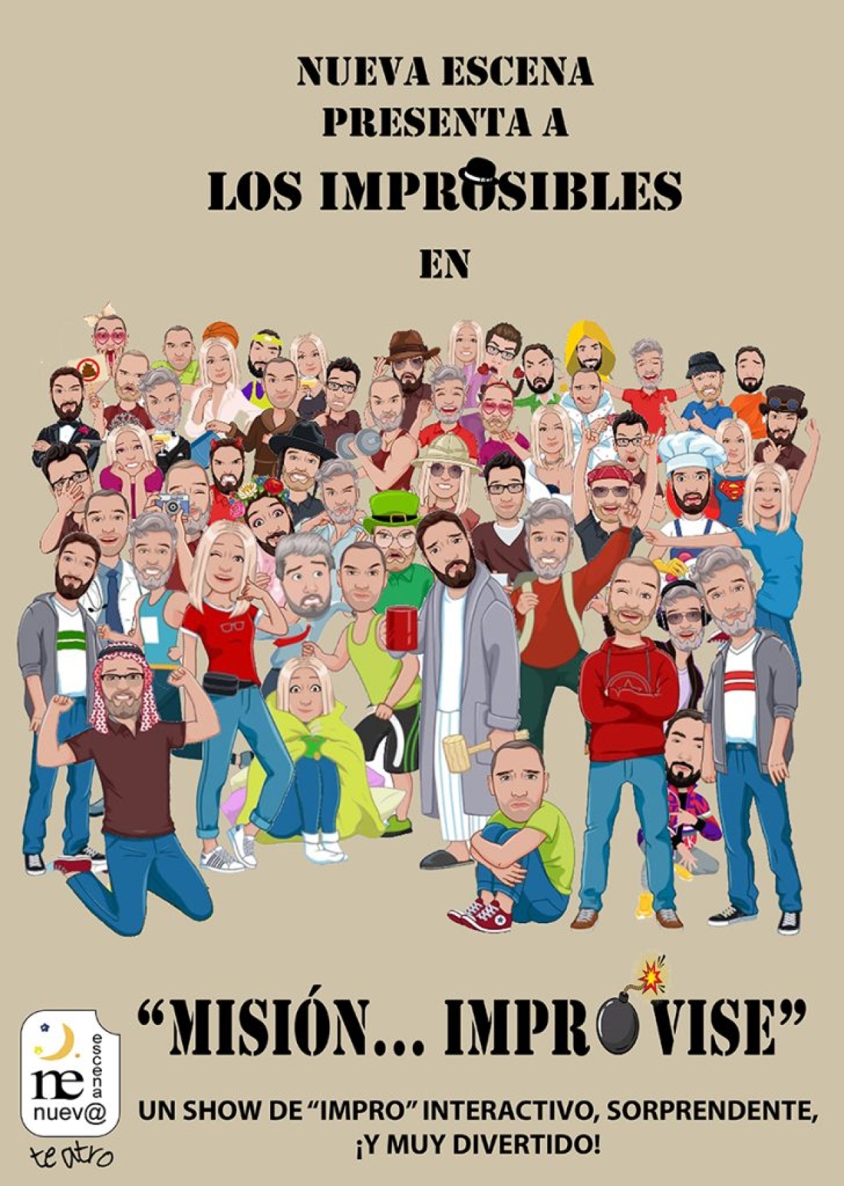  Show ‘Misión… Improvise’