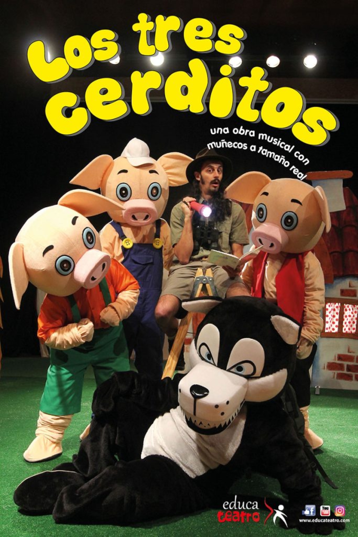 Musical ‘Los tres cerditos’