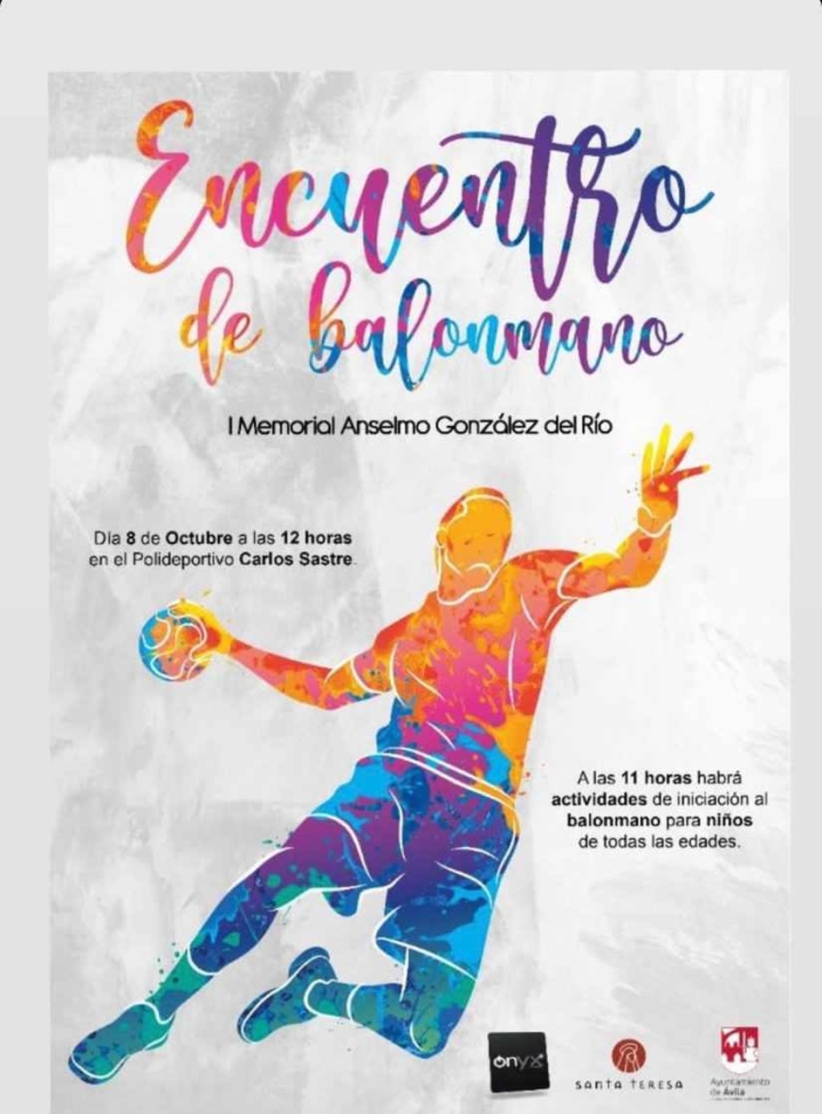 I Memorial Anselmo González del Río. Encuentro de Balonmano