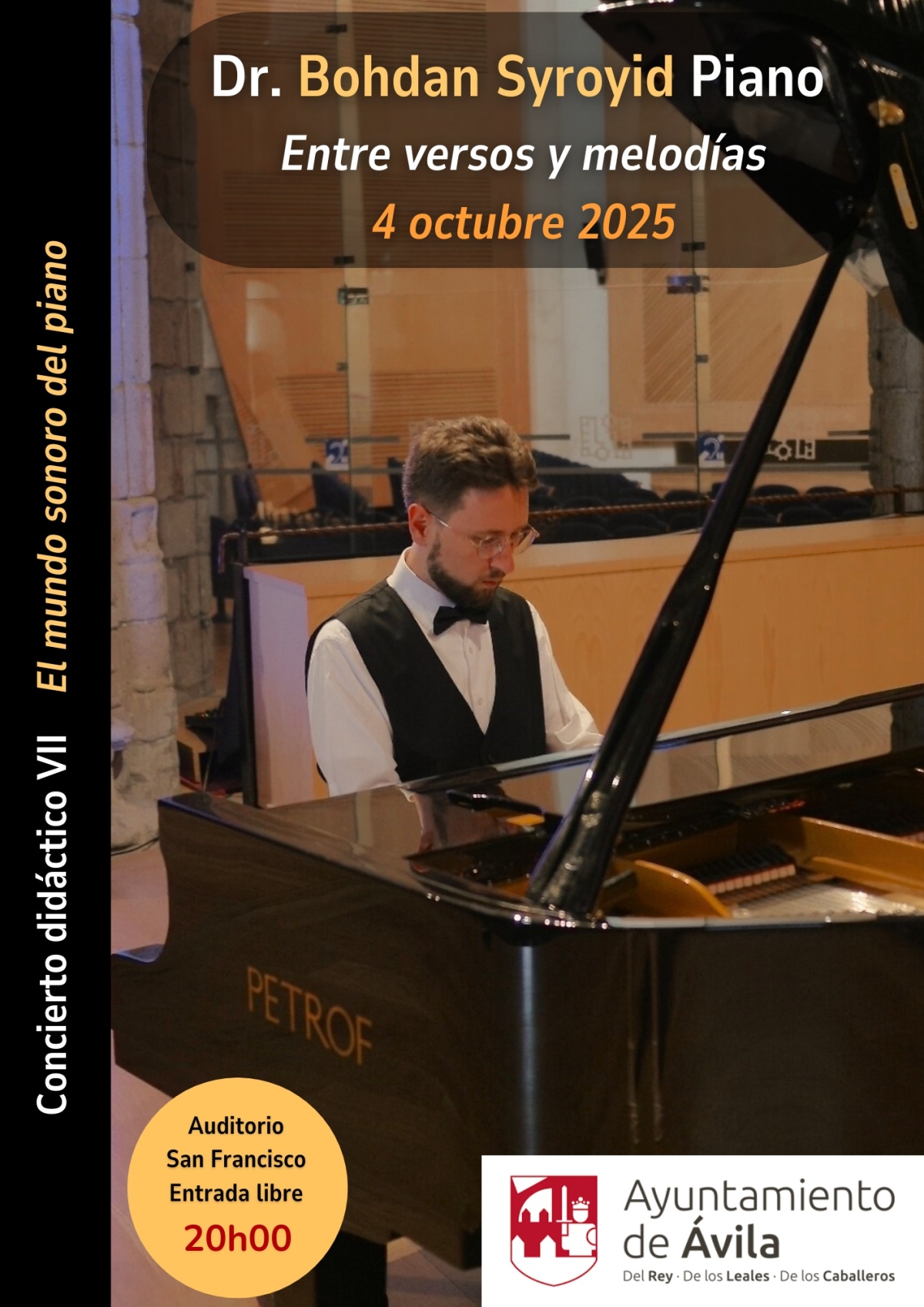 Bohdan Syroyid -  Poesía y piano