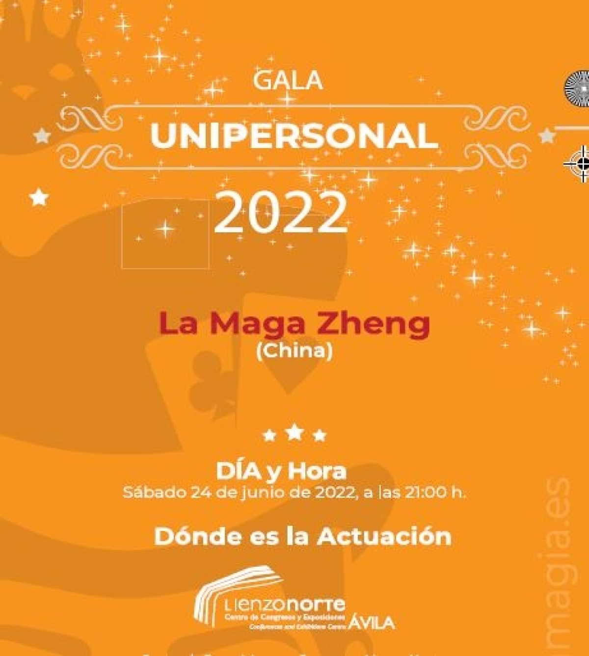 Gala unipersonal. La Maga Zheng
