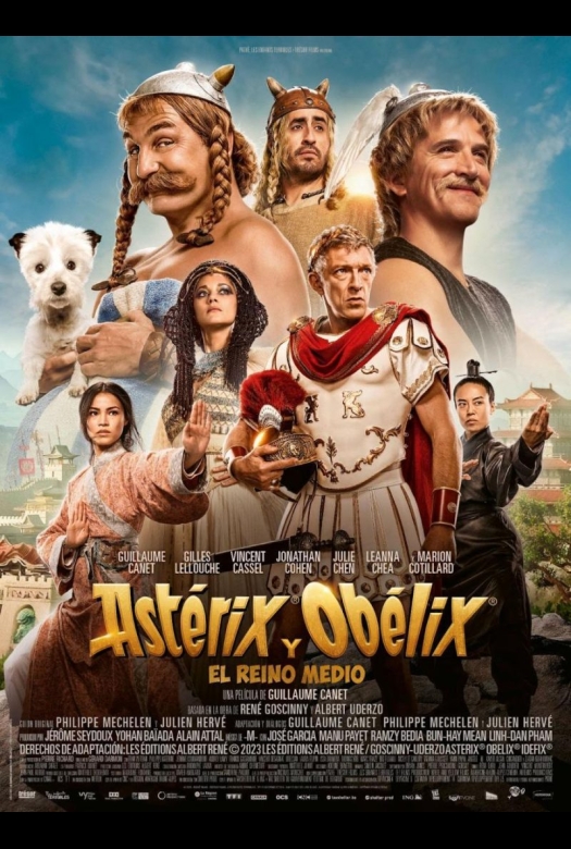 Astérix y Obélix y el reino medio