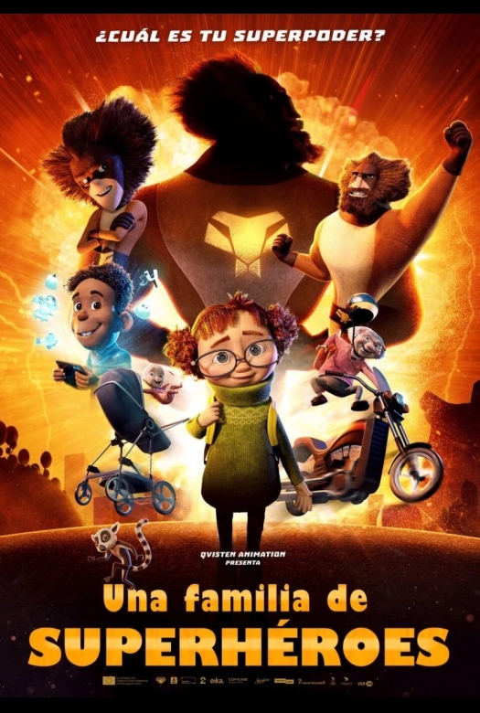 Una familia de superhéroes