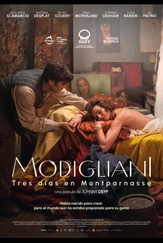 Modigliani, tres días en Montparnasse