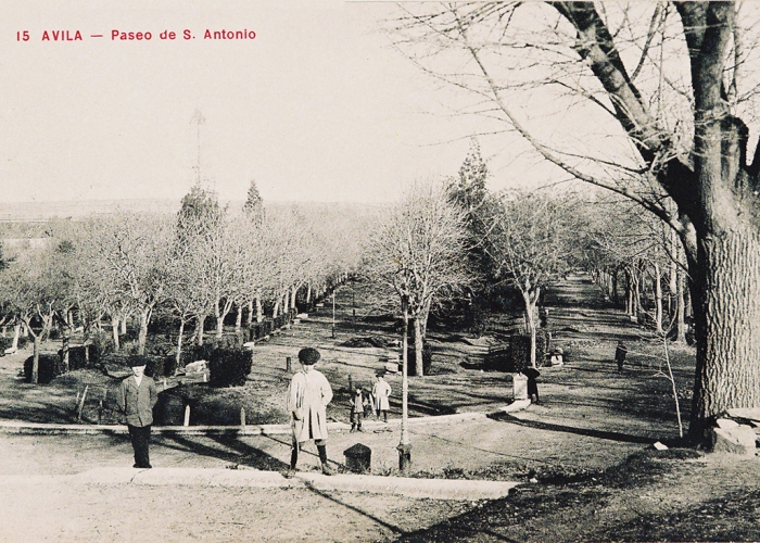 CIEN AÑOS DE LA NATURALEZA ORDENADA EN ÁVILA (1850-1950).  LA CIUDAD AJARDINADA EN BLANCO Y NEGRO (I)   