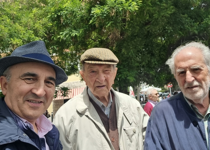 ENCUENTRO CON EL HISTORIADOR NICOLÁS SÁNCHEZ ALBORNOZ ABOÍN. En el cuarenta aniversario de la muerte de su padre, don Claudio Sánchez Albornoz Menduiña, Hijo Adoptivo de Ávila