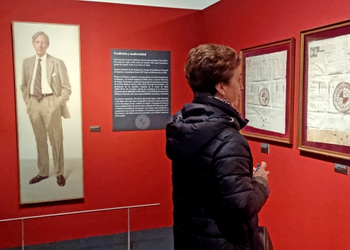 DIARIO DE ÁVILA     EL CONDE ORGAZ, DE ÁVILA A LA BIBLIOTECA NACIONAL [EXPOSICIÓN 