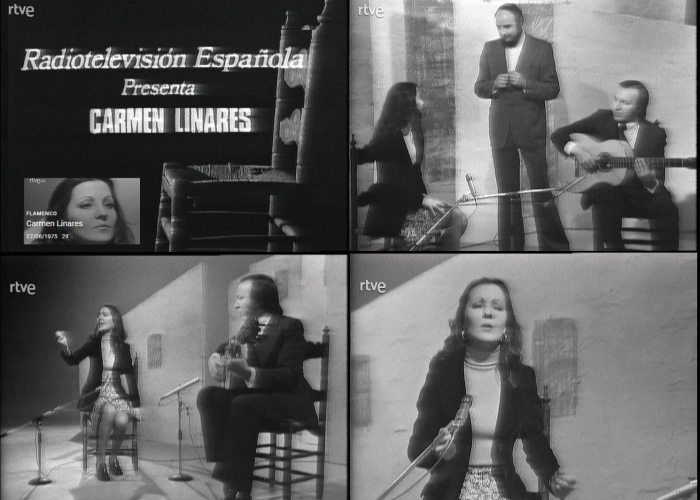ENCUENTROS EN ÁVILA CON LA CANTAORA CARMEN LINARES (II).  JOVEN  PROFESIONAL DEL CANTE JONDO