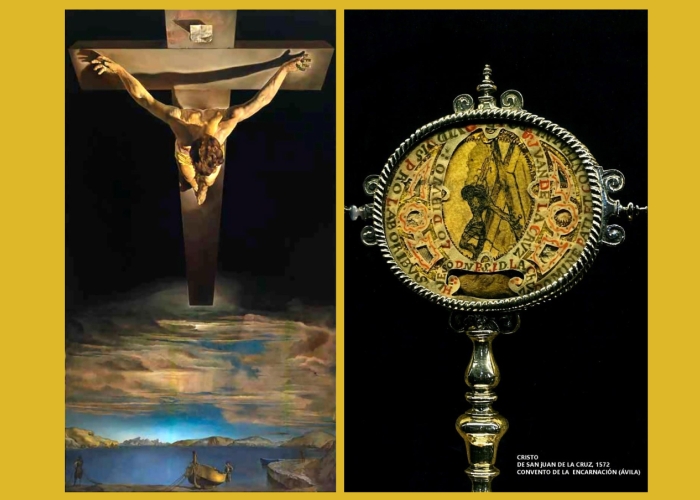 ENCUENTROS EN ÁVILA CON SALVADOR DALÍ.  EL LLAMADO 'EL CRISTO DE DALÍ' Y SU VINCULACIÓN CON 'EL CRISTO DE SAN JUAN DE LA CRUZ', QUE SE CONSERVA EN LA ENCARNACION QUE VISITÓ EL PINTOR