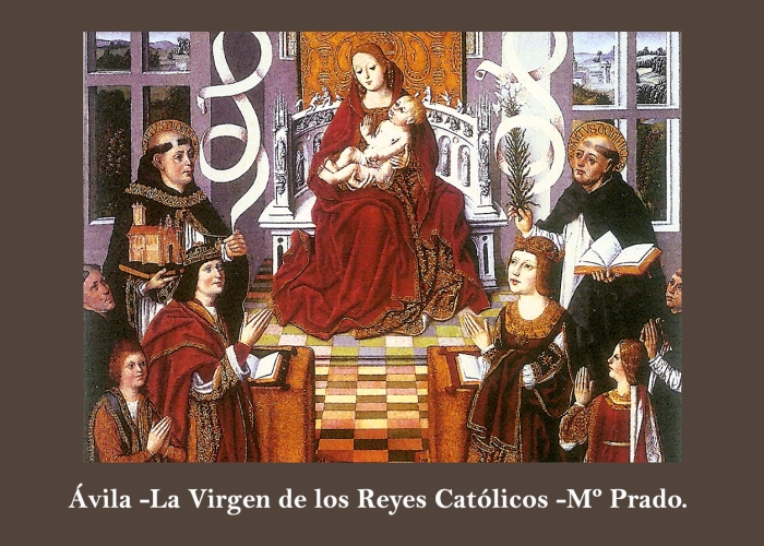 ÁVILA ROMÁNTICA EN LA MIRADA (VII). Iconografía Isabelina