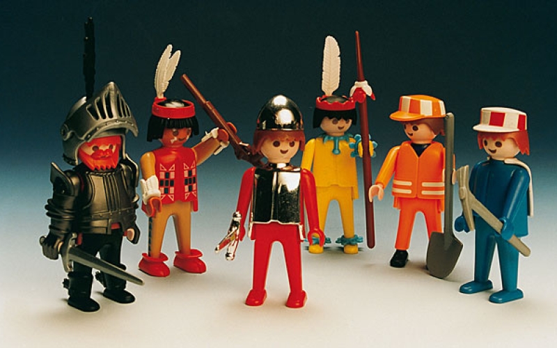 Exposición de Playmobil solidaria